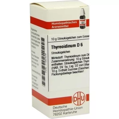 THYREOIDINUM D 6 globules, 10 g