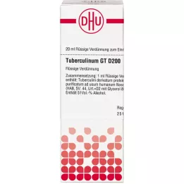 TUBERCULINUM GT D 200 dilution, 20 ml