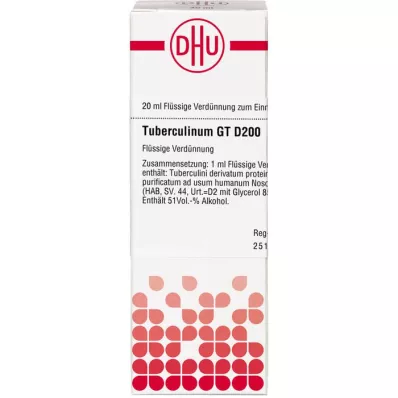 TUBERCULINUM GT D 200 dilution, 20 ml