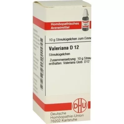 VALERIANA D 12 globules, 10 g