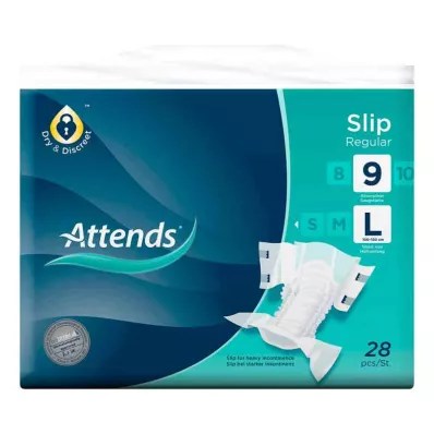 Attends Briefs Regular 9 large (28 pieces) Attends Briefs Regular 9 large (28 pieces)