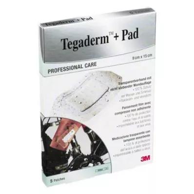 TEGADERM 3M Plus Pad 9x15 cm Ready made.3589NP, 5 pcs