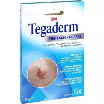 TEGADERM 3M Film 6x7 cm 1624NP, 5 pcs