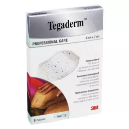 TEGADERM 3M Film 6x7 cm 1624NP, 5 pcs