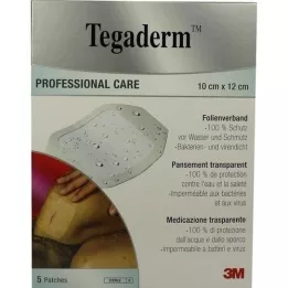 TEGADERM 3M Film 10x12 cm 1626NP, 5 pcs