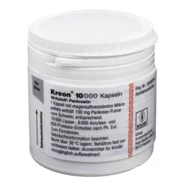 KREON 10,000 hard caps with enteric-coated pellets, 200 pcs