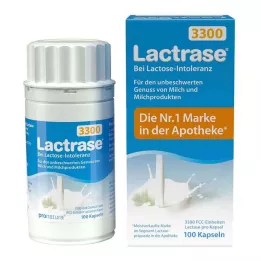 LACTRASE 3,300 FCC Capsules, 100 pcs