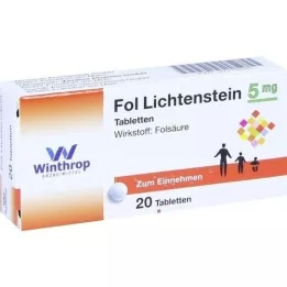 FOL Lichtenstein 5 mg tablets, 20 pcs