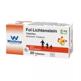 FOL Lichtenstein 5 mg tablets, 20 pcs