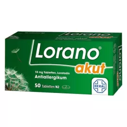 LORANO acute tablets, 50 pc
