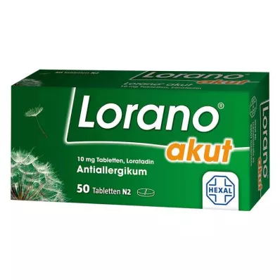 LORANO acute tablets, 50 pc LORANO acute tablets, 50 pc