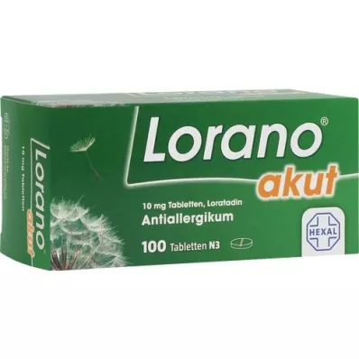 LORANO acute tablets, 100 pc