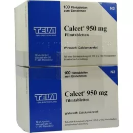 CALCET 950 mg film-coated tablets, 200 pcs