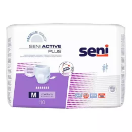 SENI Active Plus incontinence briefs disposable M, 10 pcs