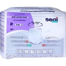 SENI Active Plus incontinence briefs disposable L, 10 pcs