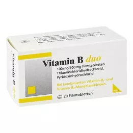 VITAMIN B DUO Film-coated tablets, 20 pcs