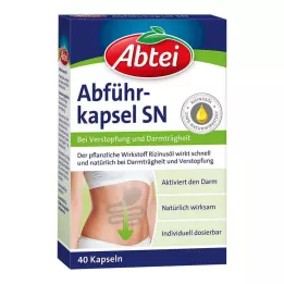 ABTEI Laxative capsules SN Capsules, 40 pcs