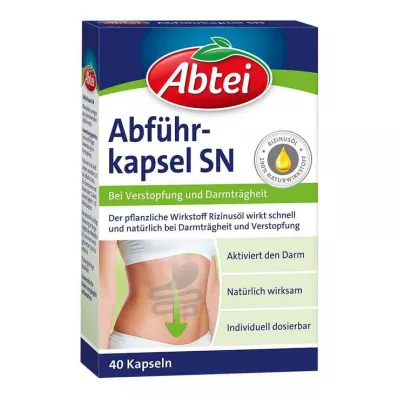 ABTEI Laxative capsules SN Capsules, 40 pcs