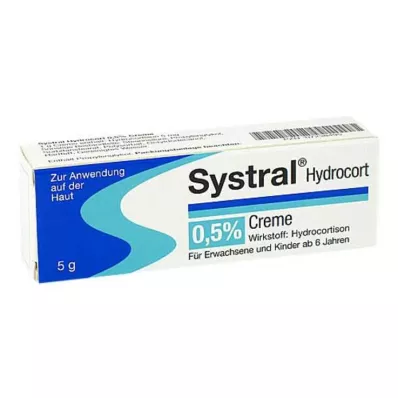 SYSTRAL Hydrocort 0.5% cream, 5 g SYSTRAL Hydrocort 0.5% cream, 5 g