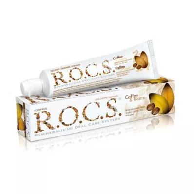 ROCS Adult coffee+tobacco toothpaste, 74 g