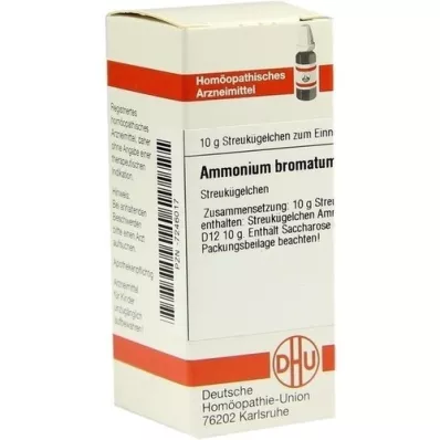 AMMONIUM BROMATUM D 12 globules, 10 g