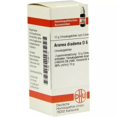 ARANEA DIADEMA D 6 globules, 10 g