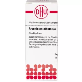 ARSENICUM ALBUM C 4 globules, 10 g