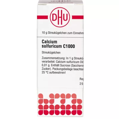 CALCIUM SULFURICUM C 1000 globules, 10 g