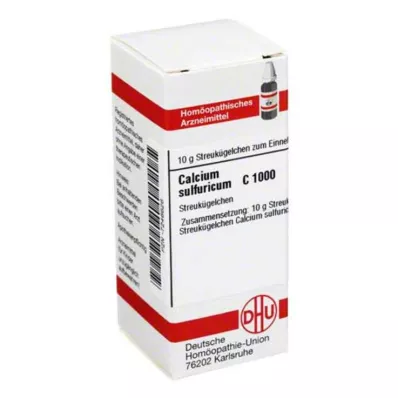 CALCIUM SULFURICUM C 1000 globules, 10 g CALCIUM SULFURICUM C 1000 globules, 10 g