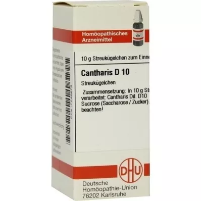 CANTHARIS D 10 globules, 10 g
