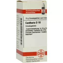 DHU Cantharis D 10 globules, 10 g