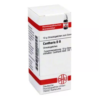 CANTHARIS D 8 globules, 10 g