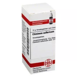 DHU Chininum sulfuricum D 12 globules, 10 g