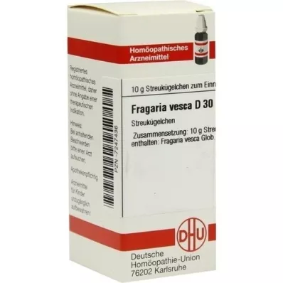 FRAGARIA VESCA D 30 globules, 10 g