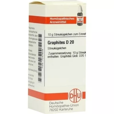 GRAPHITES D 20 globules, 10 g