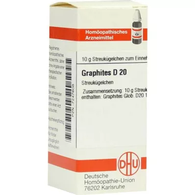 GRAPHITES D 20 globules, 10 g GRAPHITES D 20 globules, 10 g