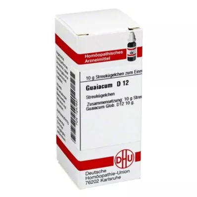 GUAIACUM D 12 globules, 10 g