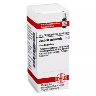 DHU Justicia adhatoda D 12 globules, 10 g