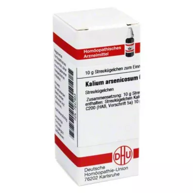 KALIUM ARSENICOSUM C 200 globules, 10 g KALIUM ARSENICOSUM C 200 globules, 10 g