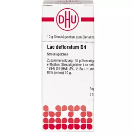 LAC DEFLORATUM D 4 globules, 10 g