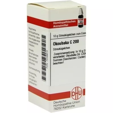 OKOUBAKA C 200 globules, 10 g