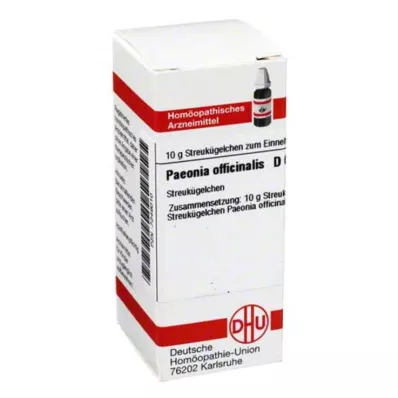 PAEONIA OFFICINALIS D 6 globules, 10 g PAEONIA OFFICINALIS D 6 globules, 10 g