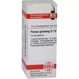 PANAX GINSENG D 12 globules, 10 g