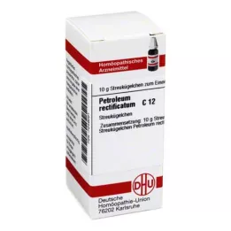 DHU Petroleum rectificatum C 12 globules, 10 g