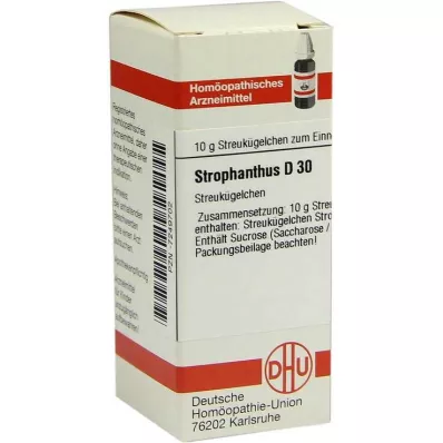 STROPHANTHUS D 30 globules, 10 g
