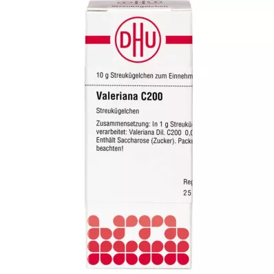 VALERIANA C 200 globules, 10 g