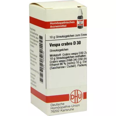 VESPA CRABRO D 30 globules, 10 g VESPA CRABRO D 30 globules, 10 g