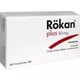 RÖKAN Plus 80 mg film-coated tablets, 60 pcs