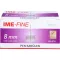 IME-fine Universal Pen Cannula 31 G 8 mm, 100 pcs