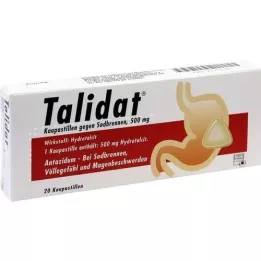 TALIDAT Chew pastilles against heartburn, 20 pcs